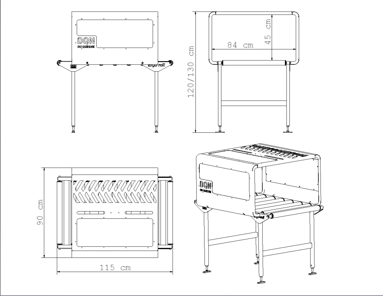 CAGE DE GONFLAGE DE PNEUS ERGO-CAGE