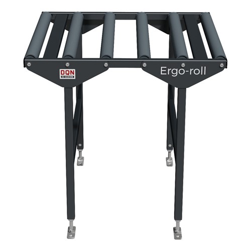Table a rouleaux courte + pattes Gris RAL 7016